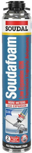 Soudal Polyurethanschaum Schaumkanone Niedrig 750ml 1Stück