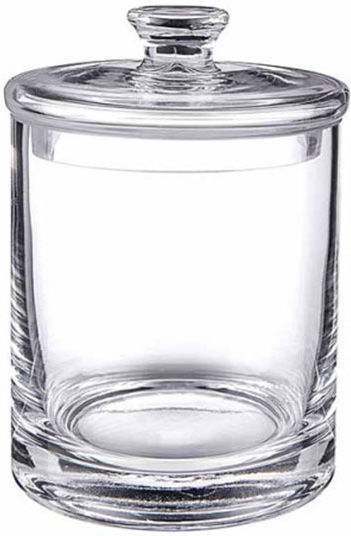 Homestyle 5Five Allgemeine Verwendung Glas Vasen mit Deckel Transparent 2000ml