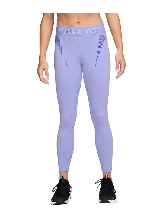 Nike Women's Cropped Training Legging Dri-Fit Purple HJ1219-533