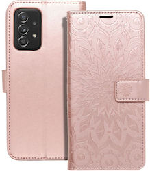 Forcell Mezzo Buchhülle Samsung A52 5G A52 LTE 4G A52s 5G Mandala Roségold*