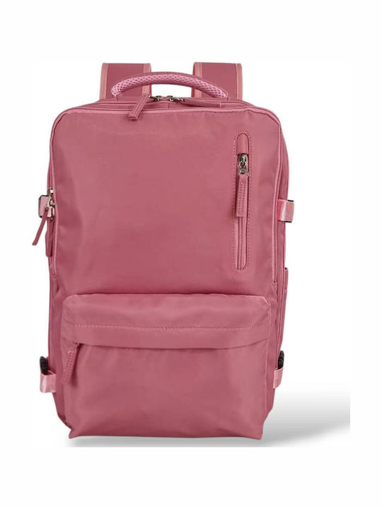 Playbags Backpack Αδιάβροχο 32lt Σκούρο Ροζ