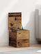 vidaXL Trunchi decorativ Lemn Maro 30x35x35buc