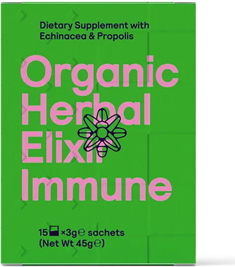 Symbeeosis Organic Herbal Elixir Immune 15 Φακελακια X 3g