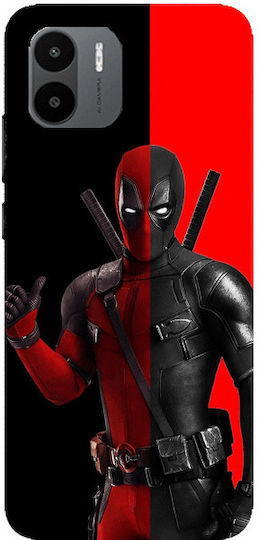 Wade Wilson Silicone Case Xiaomi Redmi A2 Red Black