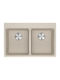 Franke Centro 620-34-34 Ftl 3149000482 Drop-In Мивка от Синтетичен Гранит Ш76xД50см Кафяв