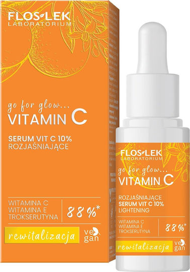 FlosLek Vitamin C Serum Face with Vitamin C for Radiance 30ml