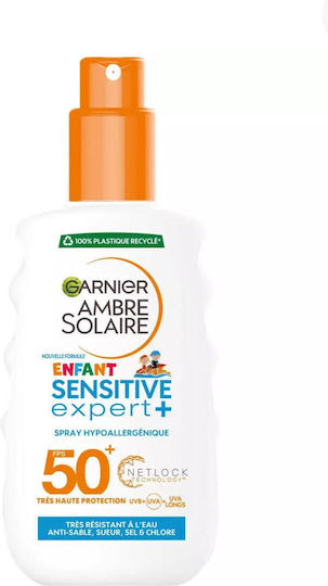 Garnier Sensitive Waterproof Kids Sunscreen Spray SPF50 200ml