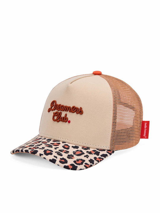 Hello Hossy Kids' Hat Jockey Fabric Multicolour