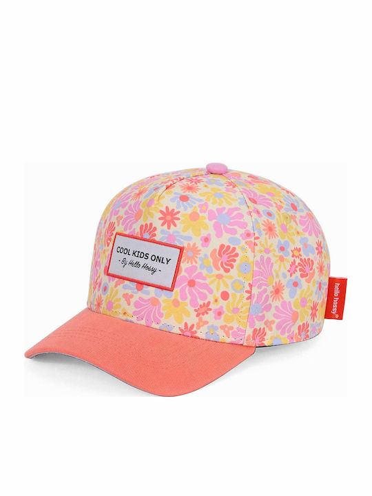 Hello Hossy Kids' Hat Jockey Fabric Multicolour