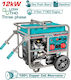 Total Three-phase Generator Gasoline Four-stroke with Wheels and Maximum Power 15kVA