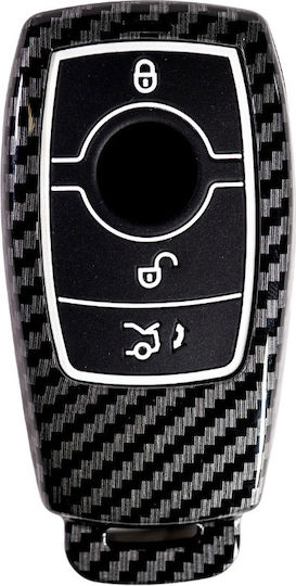 Carcasă Cheie Protectoare Premium Compatibilă cu Mercedes-benz W213 C167 Clasa A Clasa C Clasa E Clasa S Gls Gla Glk Glb Gle Amg Eqs Eqc Aspect Carbon Luvlu