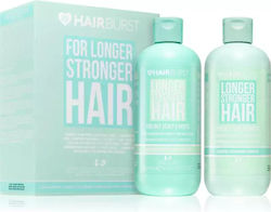 Hairburst Longer Stronger Hair Oily Scalp & Roots Σετ Περιποίησης Μαλλιών για Αναδόμηση & Θρέψη 2τμχ