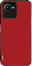 Sonique Colorbloc Serie Hülle Realme C30 Rot