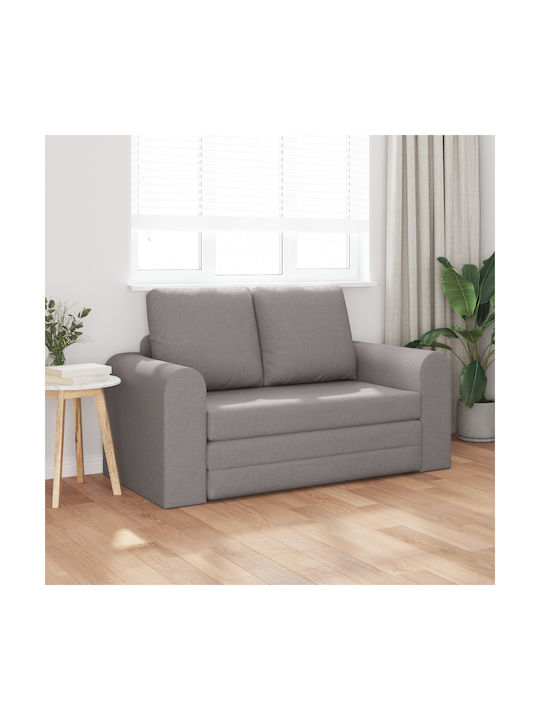 Γωνιακός Καναπές Κρεβάτι Taupe 148x71x83εκ.