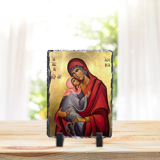 Каменна Света Анна-20x30см-правоъгълна-матова