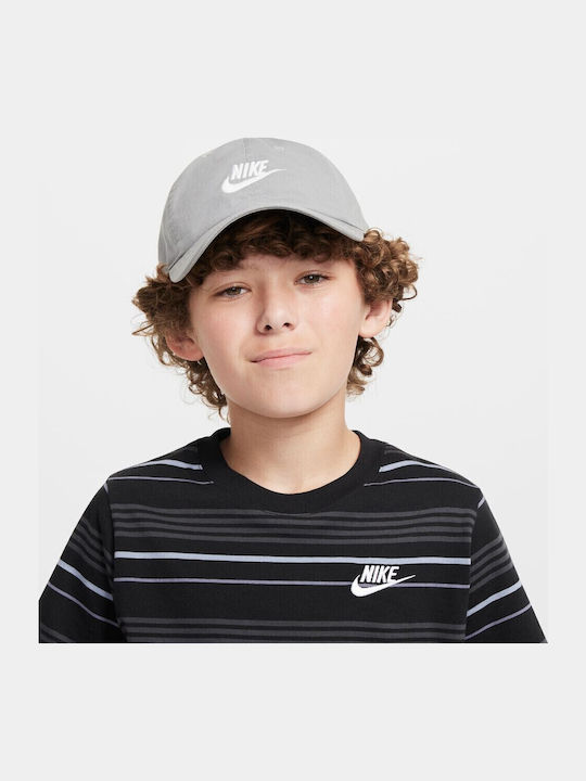 Nike Kinderhut Jockey Stoff Grau