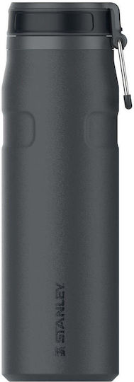 Stanley AeroLight IceFlow Μπουκάλι Θερμός Ανοξείδωτο 700ml Black 2.0
