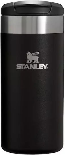 Stanley AeroLight Transit Glass Thermos Stainless Steel BPA Free 350ml Black