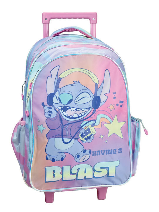 Gim Stitch Ghiozdan Școlar Troler Pentru Școala Primară Stitch Gen Z 27 Litri