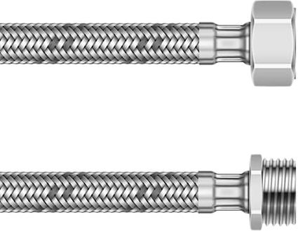 Спирална връзка инокс Aisi 308 M-F 1/2 80 см