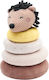 Kikka Boo Stacking Toy Hedge-Hugs made of Fabric for 0++ Months