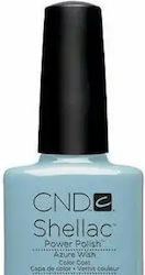 CND Shellac Halb-permanenter Nagellack Azure Wi...