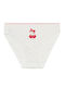 Minerva Love Cherry Kids' Brief Cherry, White, Black