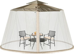 Costway Διπλή Κουνουπιέρα για Camping Μπεζ