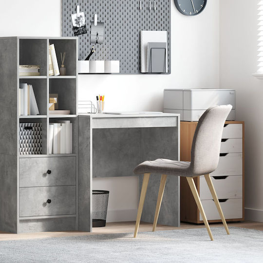 Schreibtisch Holz Cement Grey 70x50x76cm