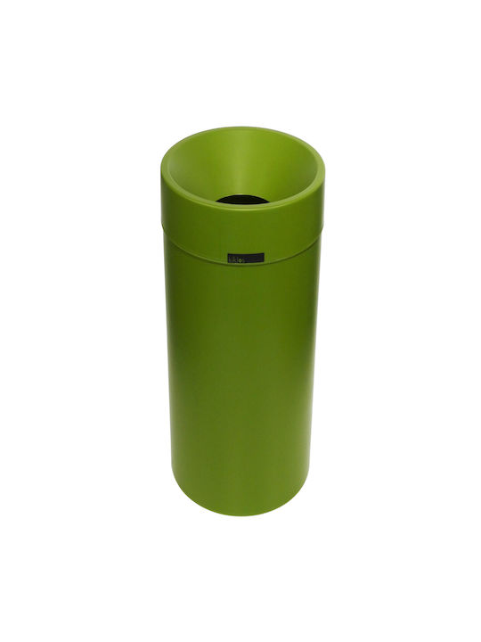 Viomes Coș de Reciclare Plastic Verde 36lt 1buc