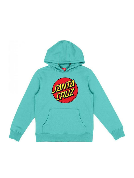 Kids Sweatshirt with Hood and Pockets Light Blue