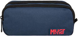 Must Team Pencil Case Barrel with 2 Compartment...