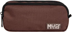 Must Team Pencil Case Barrel with 2 Compartment...