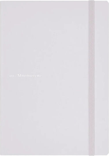 Mnemosyne Notebooks A5 Bullet 240 Sheets with Dots with Hard Cover Gray