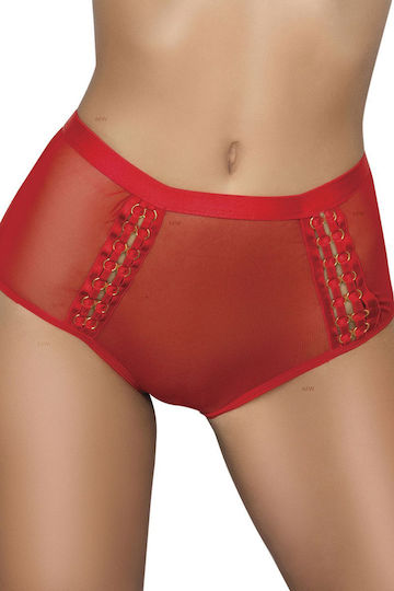 Rote Gloria Slips von Meseduce Gold I Kollektion