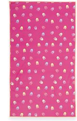 Kids' Beach Towel Jelly Team 70x120 Fuchsia Nef-nef Homeware