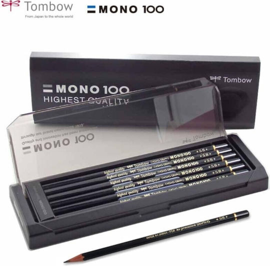 Cutie cu 12 creioane Tombow Mono 100 de cea mai înaltă calitate 4901991000023 Mină 4B