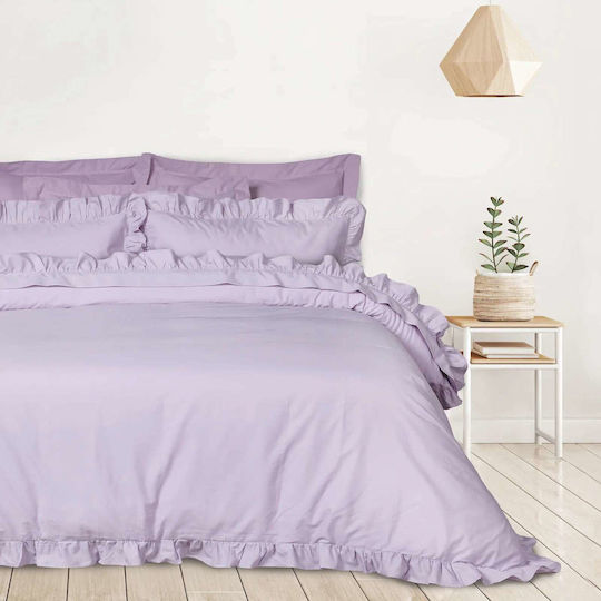 Das Home Σετ Υπέρδιπλη 220x240cm Daily Lilac