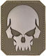 Mil-tec Großer Totenkopf-Aufnäher Coyote