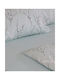 Sunshine Cotton Feelings 2054 Pillowcase Set with Envelope Cover Aqua 50x70cm.