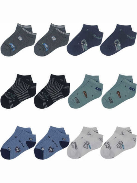 365 Charm Socks Παιδικές Κάλτσες Multicolour 12 Ζευγάρια