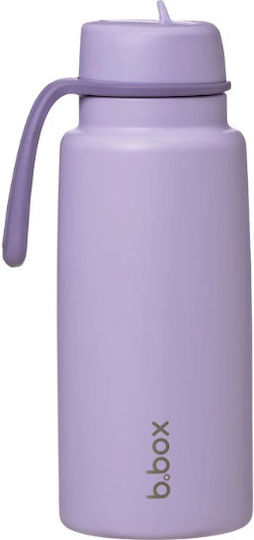 B.Box Sticlă Pentru Copii Termos Oțel Inoxidabil cu Capac Pop-Up Lila 1000ml