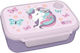 Diakakis Plastic Kids' Food Container Unicorns ...