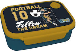 Diakakis Plastic Kids' Food Container Football ...