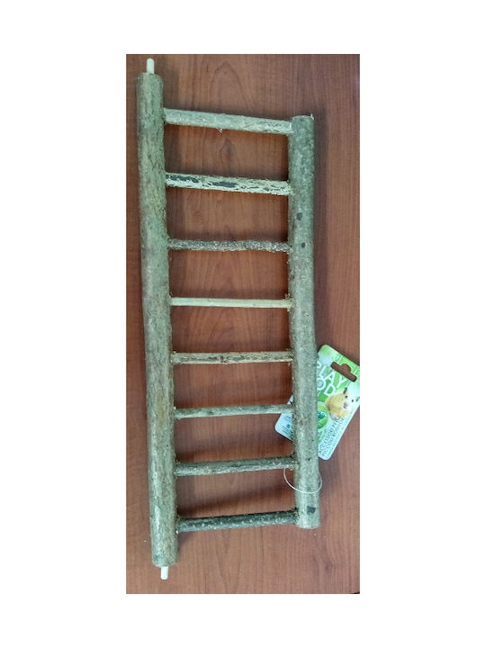 Дървена стълба за малки животни 42x15 см Fop