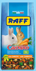 Raff Carotino Τροφή Κουνέλια 800gr Raff