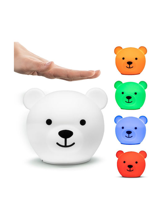 Zazu Nursery Night Light Bor The Bear Usb White Zazu Nursery Night Light Bor The Bear Usb White