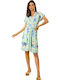 Sommer Mini Damenkleid Mint