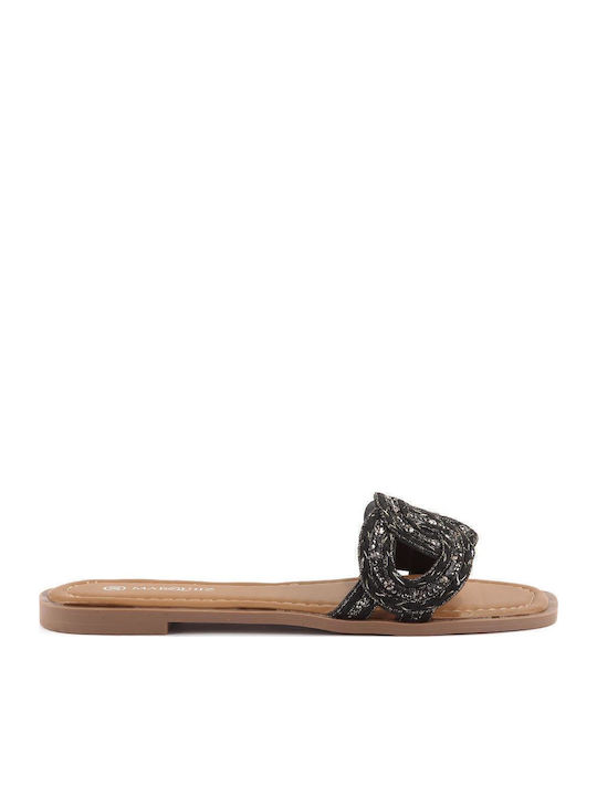 Fshoes Γυναικεία Σανδάλια Μαύρα