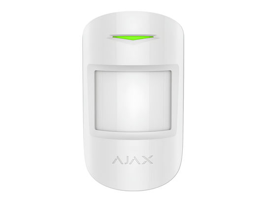 Ajax Systems Безжичен RF Сензор За Движение Микровълни И Инфрачервен 80° Обхват 12m